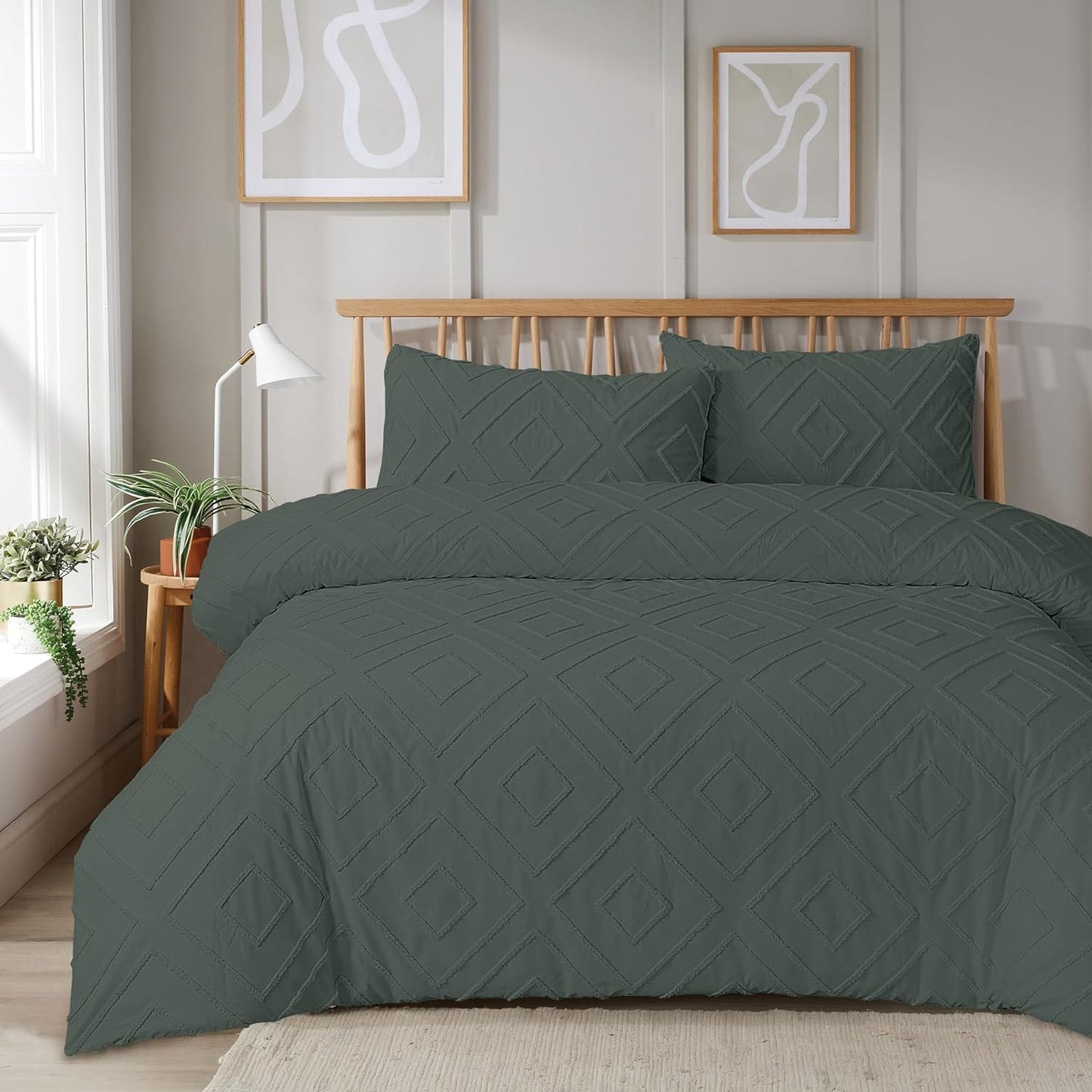 OLIVIA ROCCO Duvet Cover SINGLE / GREY Como Duvet Cover Sets Wholesale Manchester UK