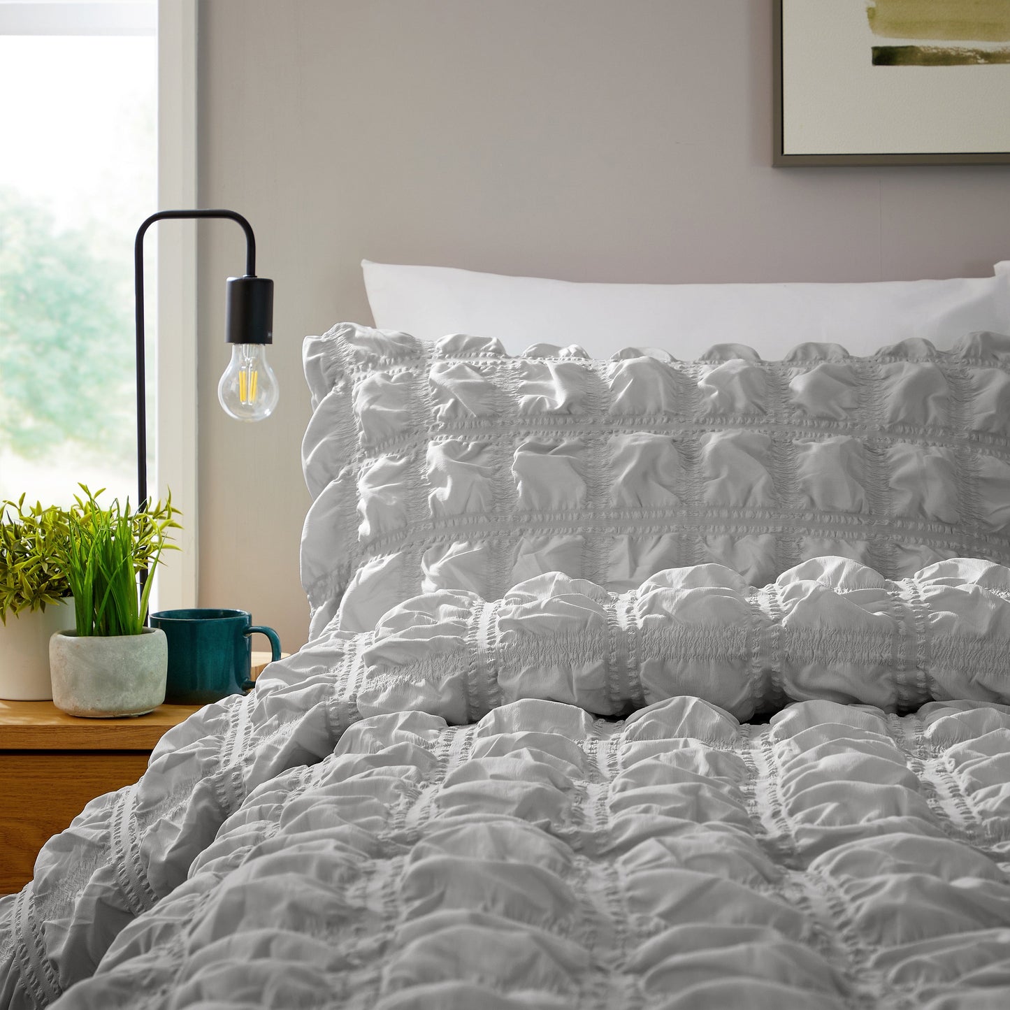 OLIVIA ROCCO Duvet Cover Soho Grey Duvet Cover Set Wholesale Manchester UK
