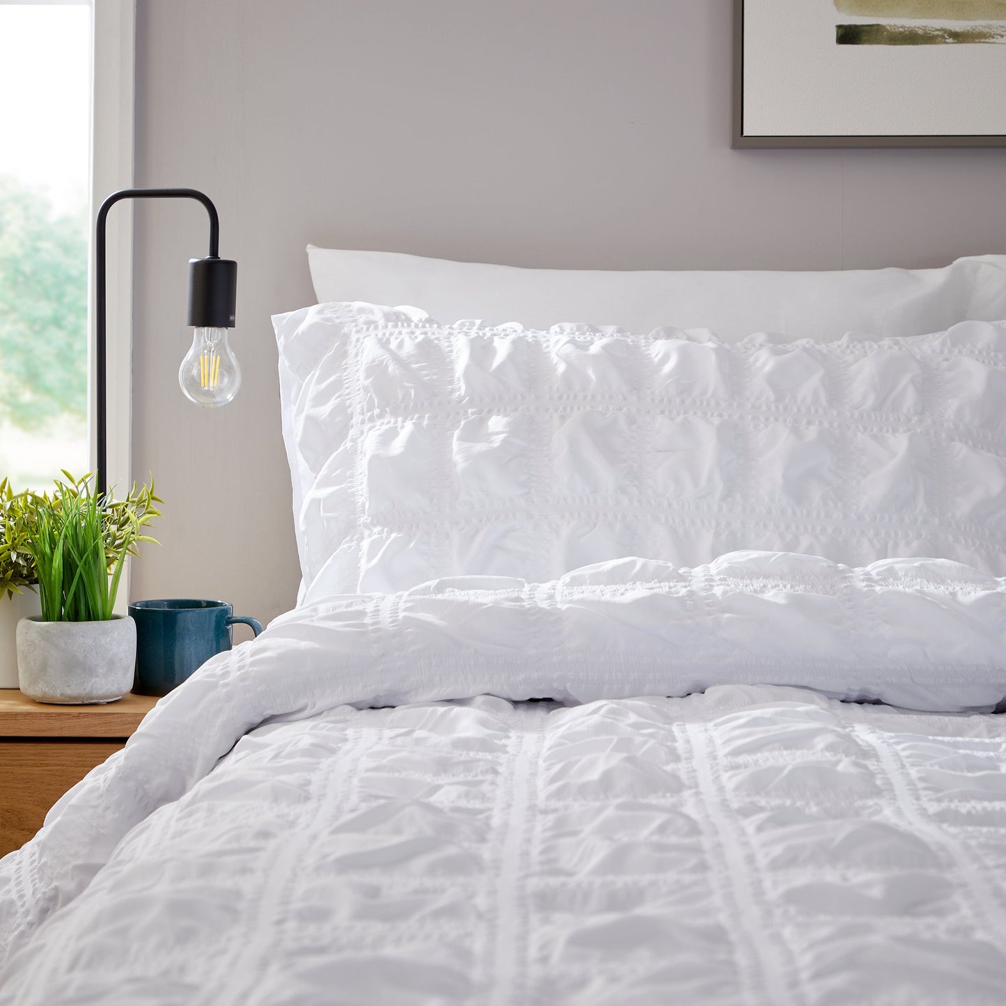 OLIVIA ROCCO Duvet Cover Soho White Duvet Cover Set Wholesale Manchester UK