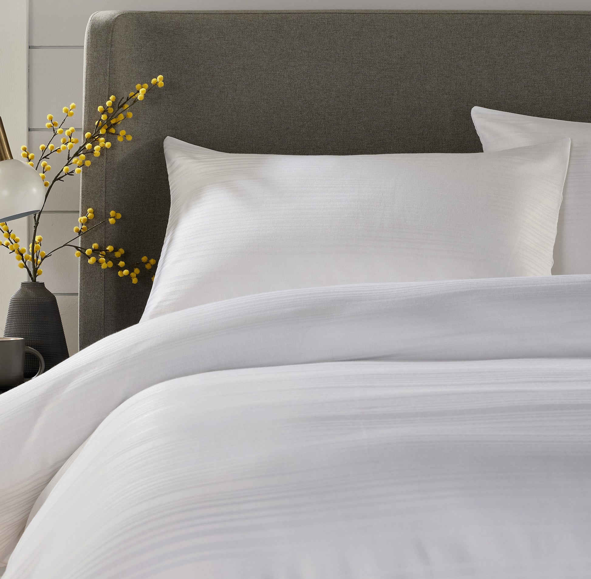 OLIVIA ROCCO Duvet Cover Stripe Jacquard Duvet Cover Set Wholesale Manchester UK