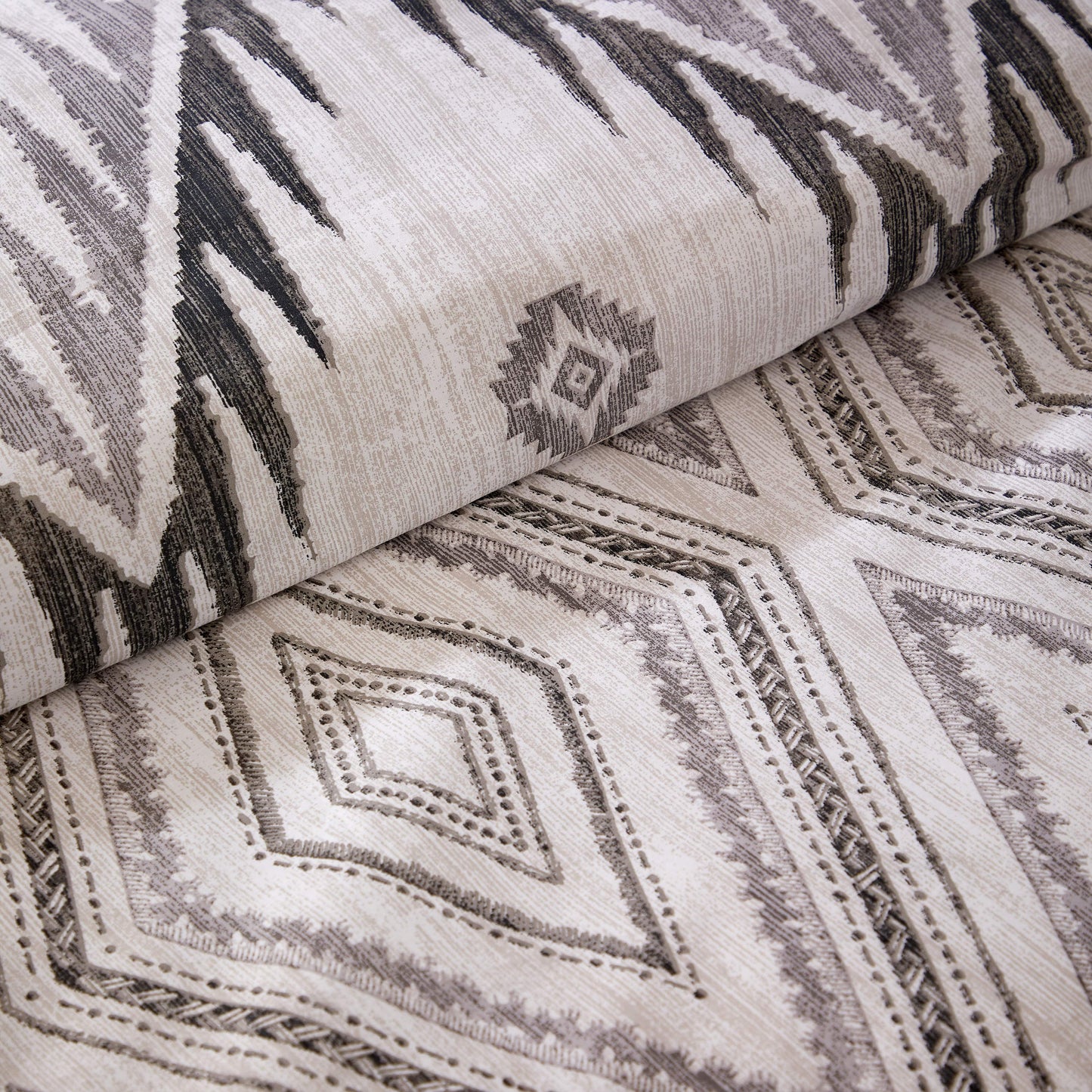 OLIVIA ROCCO Duvet Cover Zermatt Grey 200 Thread Count Cotton Duvet Cover Set Wholesale Manchester UK