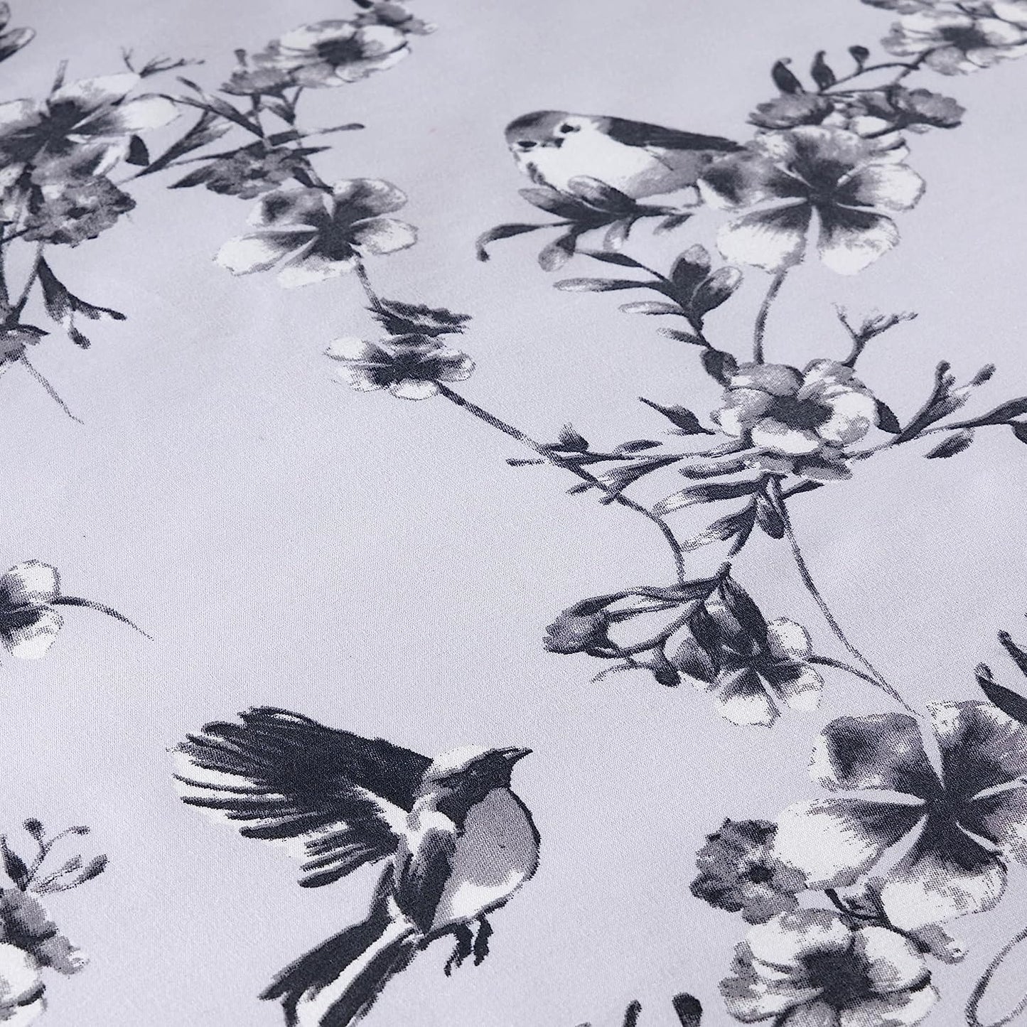 OLIVIA ROCCO Duvet Covers Blossom Grey Printed Duvet Cover Set Wholesale Manchester UK