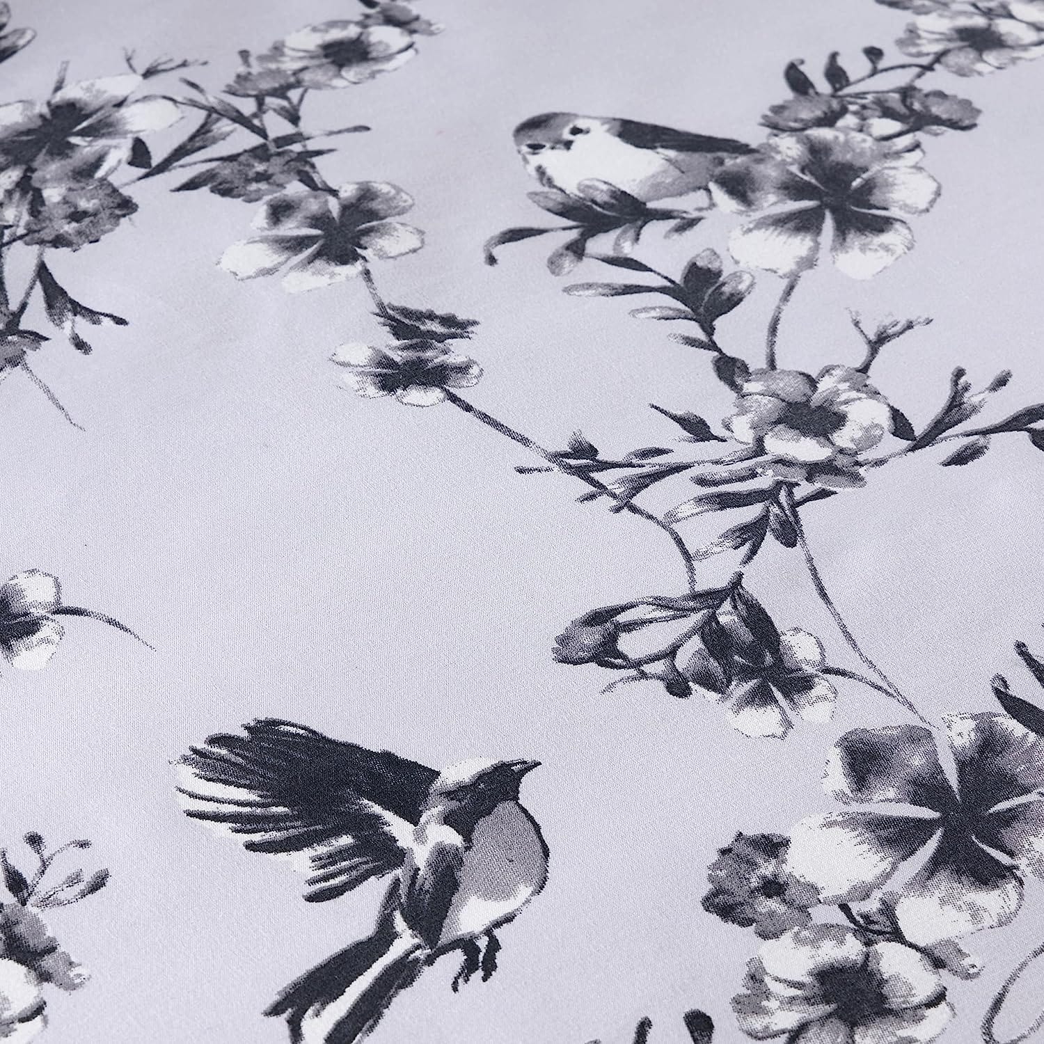 OLIVIA ROCCO Duvet Covers Blossom Grey Printed Duvet Cover Set Wholesale Manchester UK
