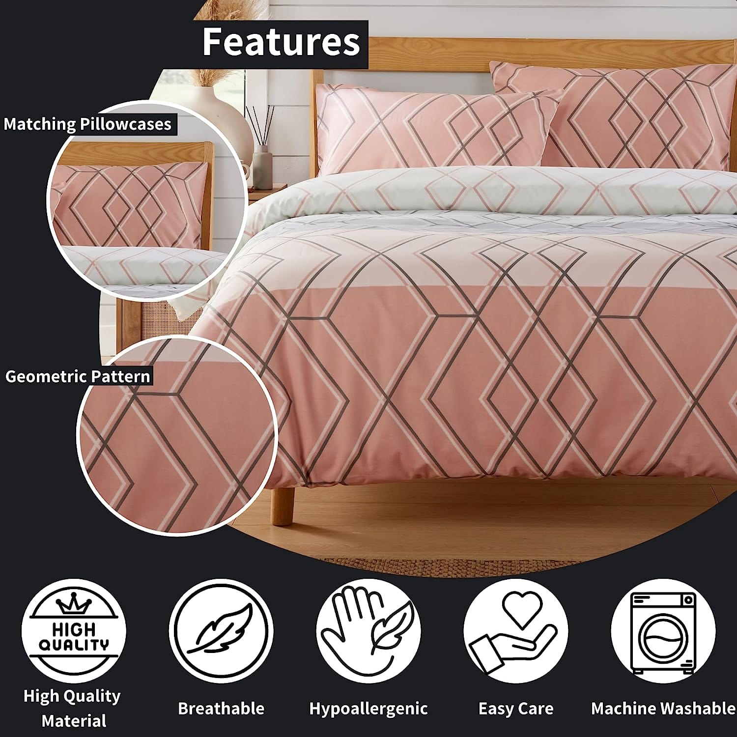 OLIVIA ROCCO Duvet Covers Havanna Geo Duvet Cover Sets Wholesale Manchester UK