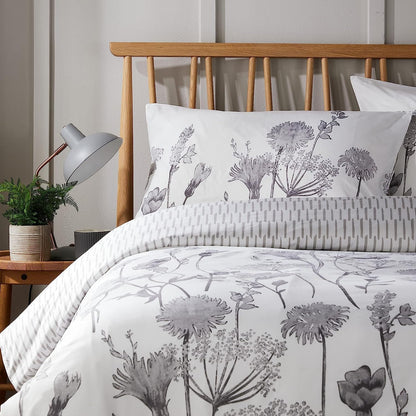OLIVIA ROCCO Duvet Covers Meadow Grey Printed Duvet Cover Set Wholesale Manchester UK