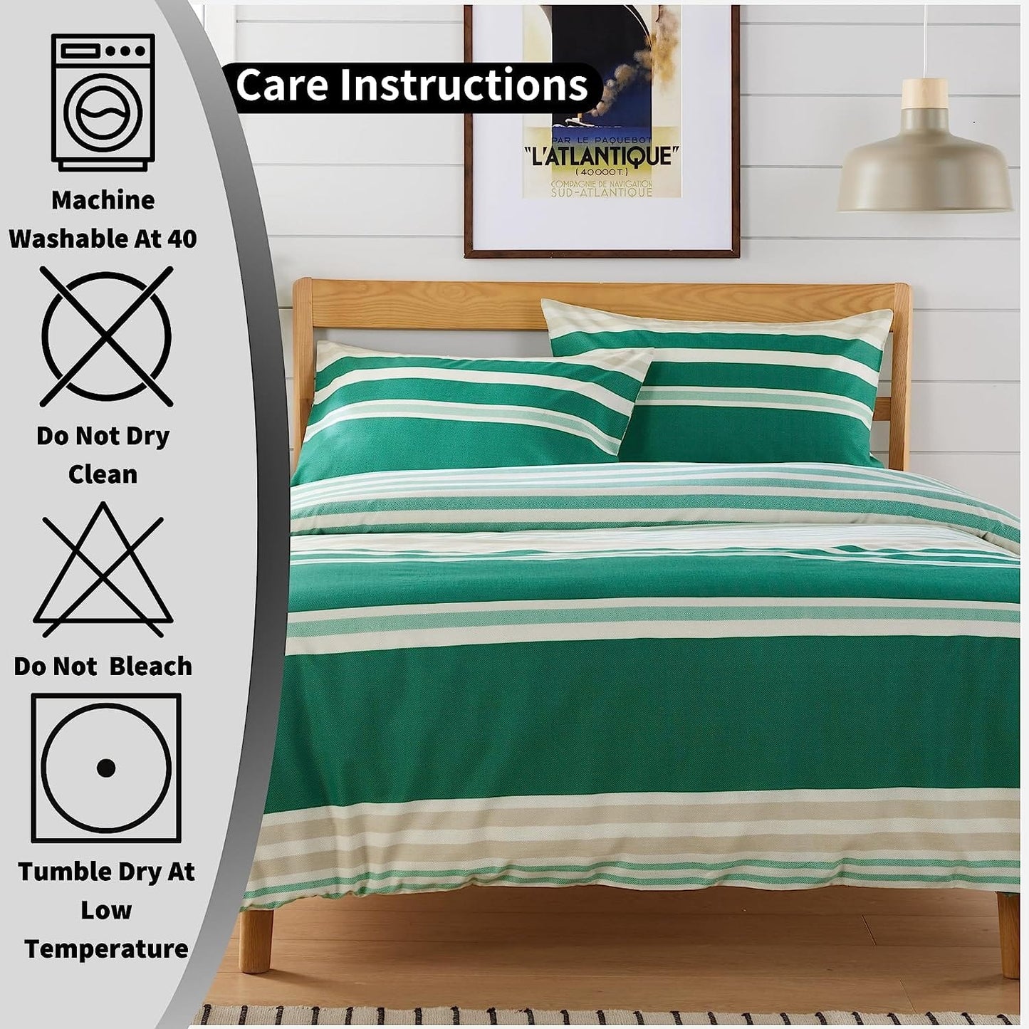 OLIVIA ROCCO Duvet Covers Miami Stripes Duvet Cover Set Wholesale Manchester UK