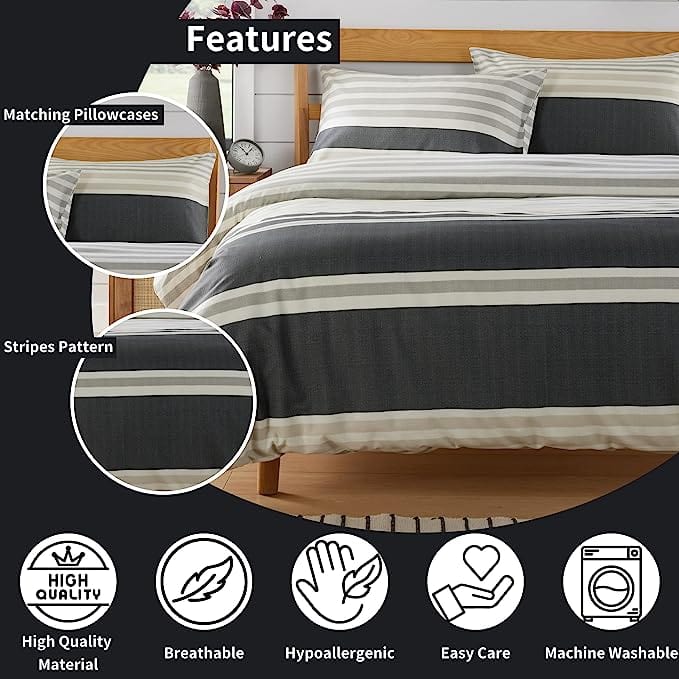 OLIVIA ROCCO Duvet Covers Miami Stripes Duvet Cover Set Wholesale Manchester UK