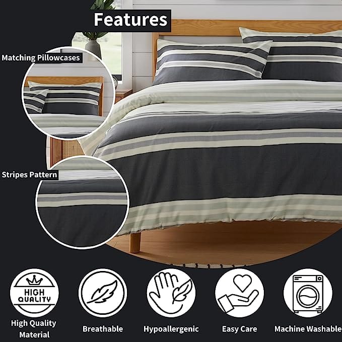 OLIVIA ROCCO Duvet Covers Miami Stripes Duvet Cover Set Wholesale Manchester UK
