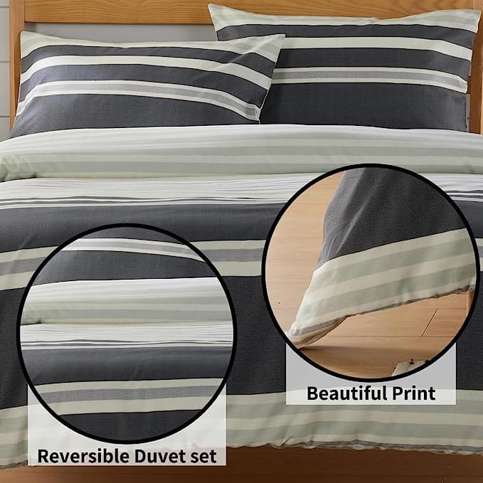 OLIVIA ROCCO Duvet Covers Miami Stripes Duvet Cover Set Wholesale Manchester UK