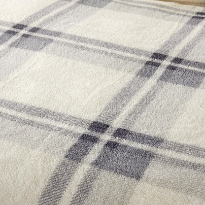 OLIVIA ROCCO Duvet Covers Orkney Check Printed Fleece Duvet Sets Wholesale Manchester UK