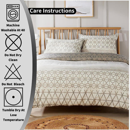 OLIVIA ROCCO Duvet Covers Versailles Natural Printed Duvet Cover Set Wholesale Manchester UK