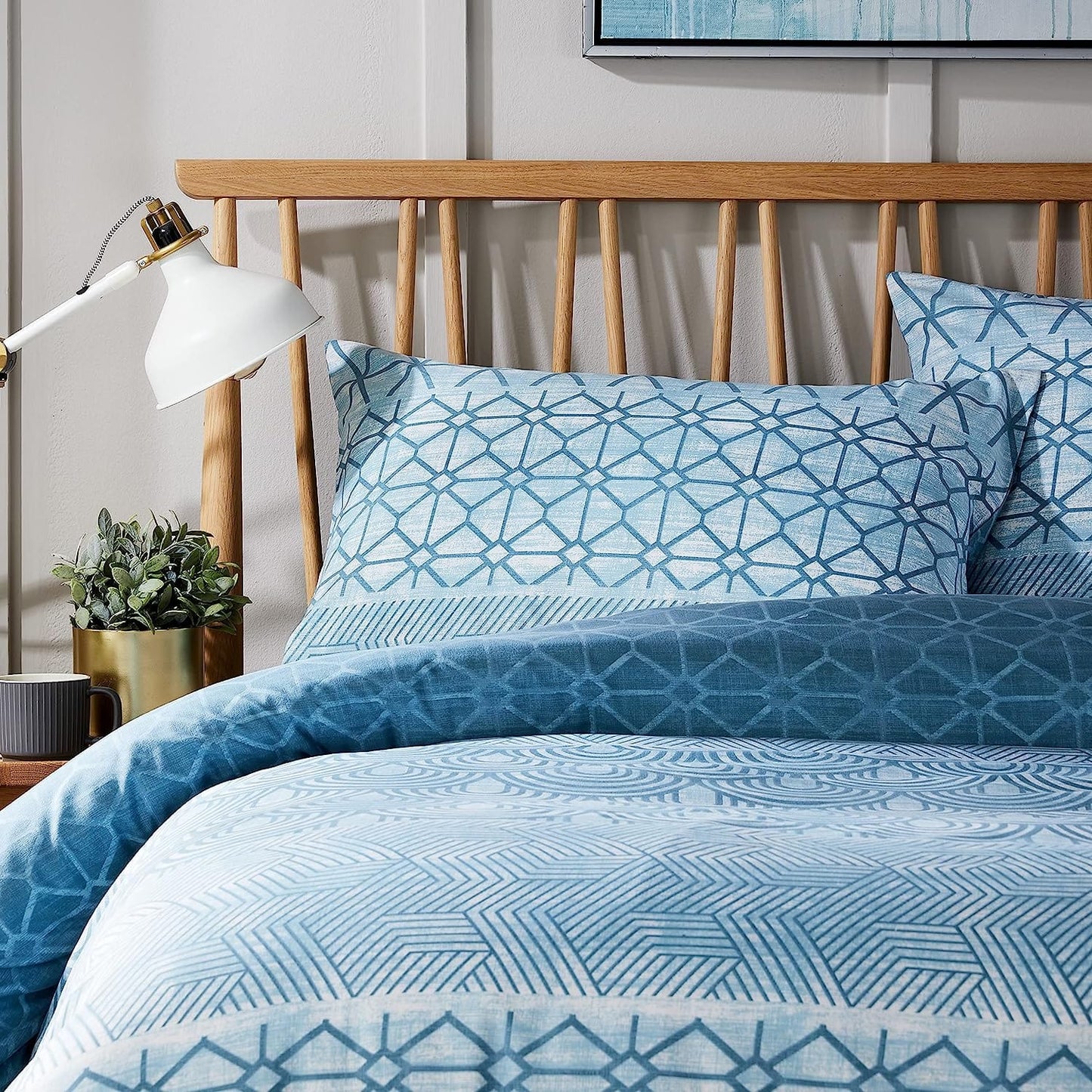 OLIVIA ROCCO Duvet Covers Versailles Teal Printed Duvet Cover Set Wholesale Manchester UK