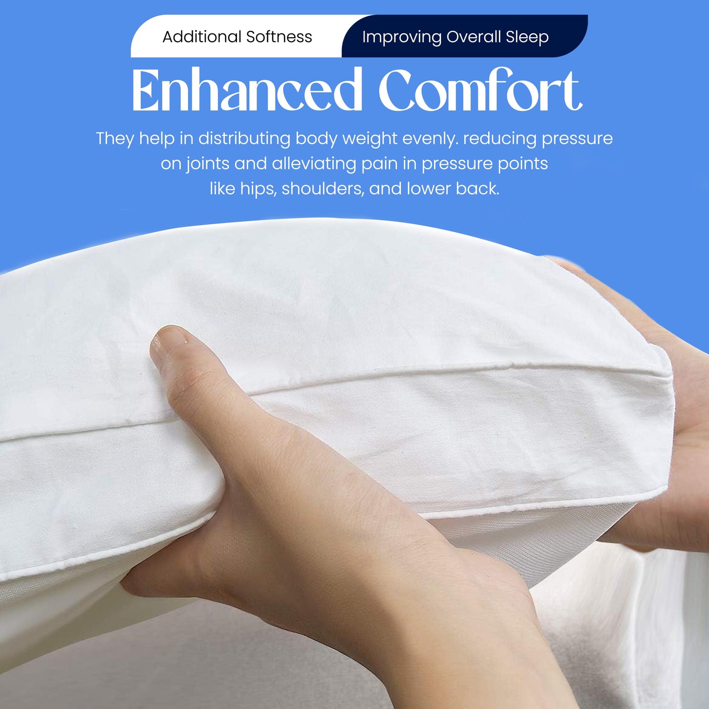 OLIVIA ROCCO Mattress Topper Microfibre Mattress Topper Wholesale Manchester UK