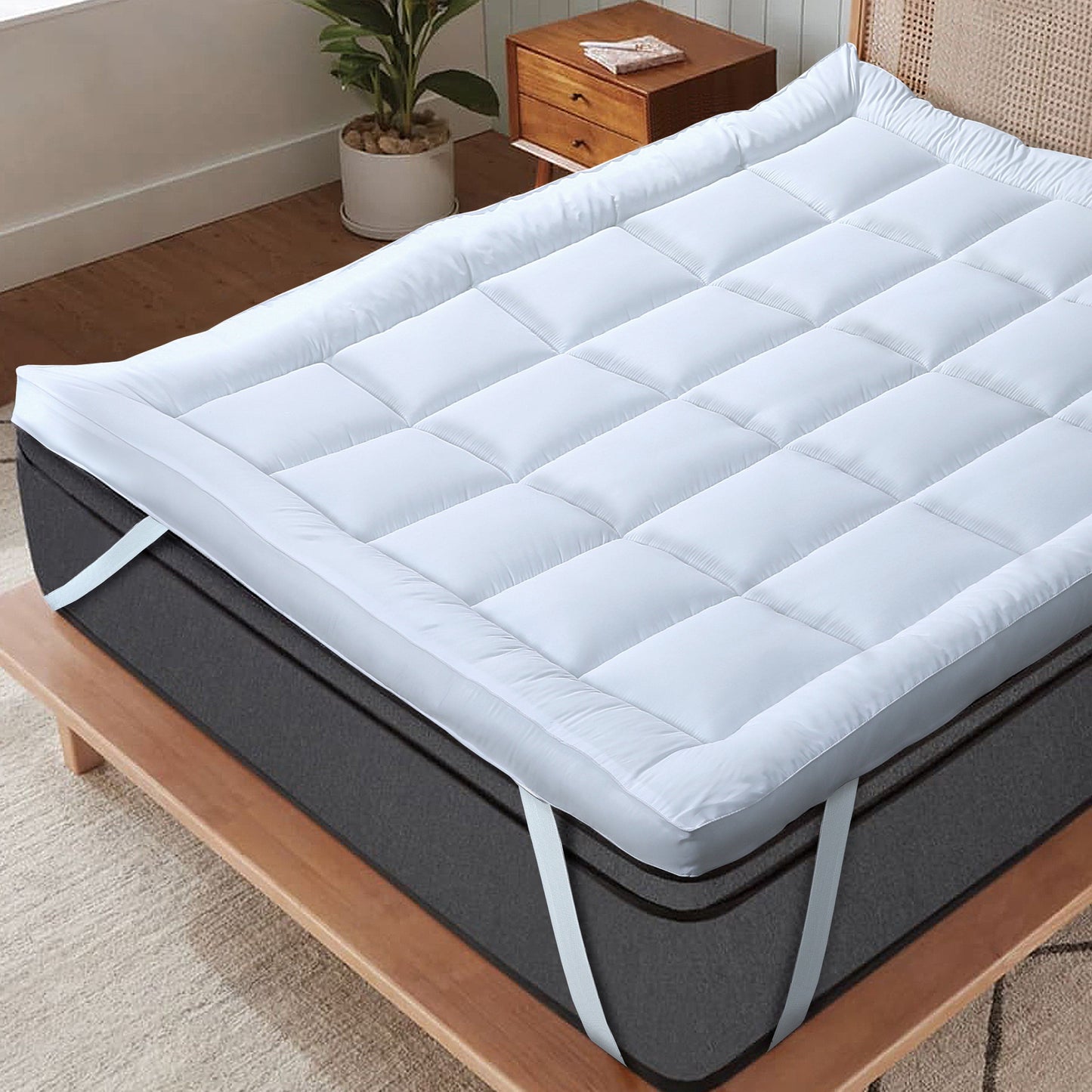 OLIVIA ROCCO Mattress Topper Microfibre Mattress Topper Wholesale Manchester UK