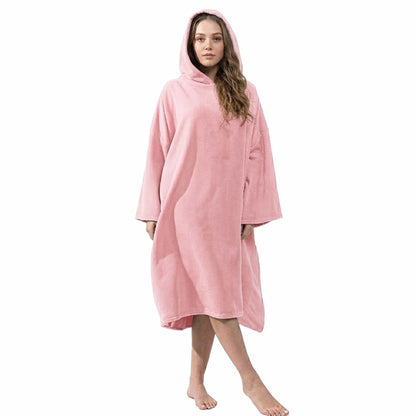 OLIVIA ROCCO Poncho PINK OLIVIA ROCCO Womens Poncho Changing Robe Wholesale Manchester UK