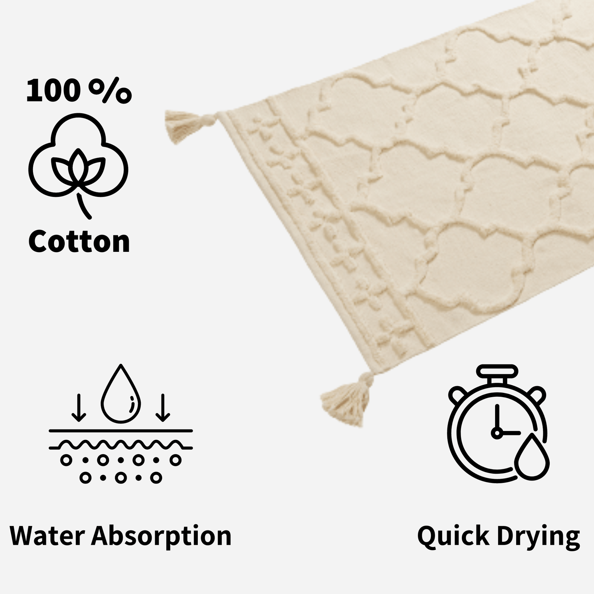 OLIVIA ROCCO Rug Luxury Hand Tufted Comfort Rugs Eco Friendly Door Mats Wholesale Manchester UK