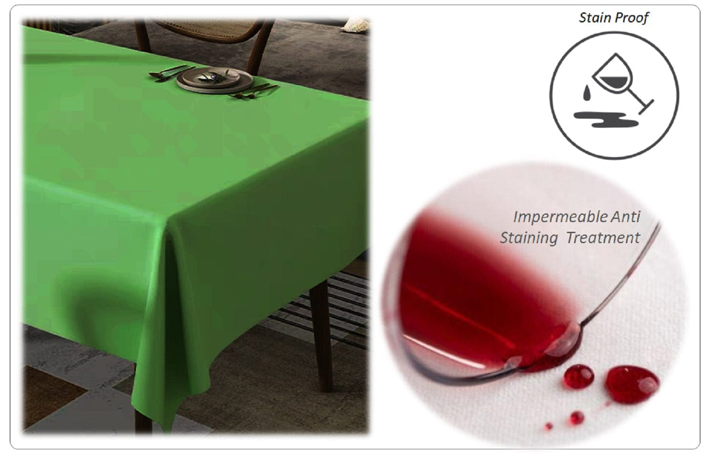 OLIVIA ROCCO Table Cloth Waterproof Polyester Tablecloth Wholesale Manchester UK
