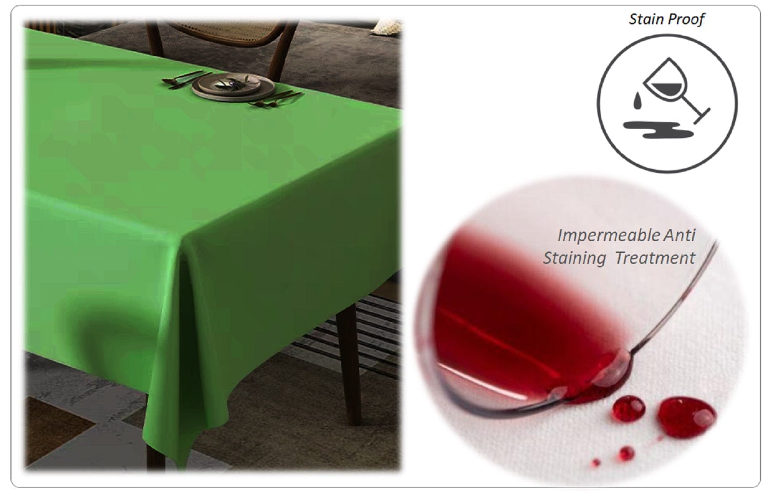 OLIVIA ROCCO Table Cloth Waterproof Polyester Tablecloth Wholesale Manchester UK