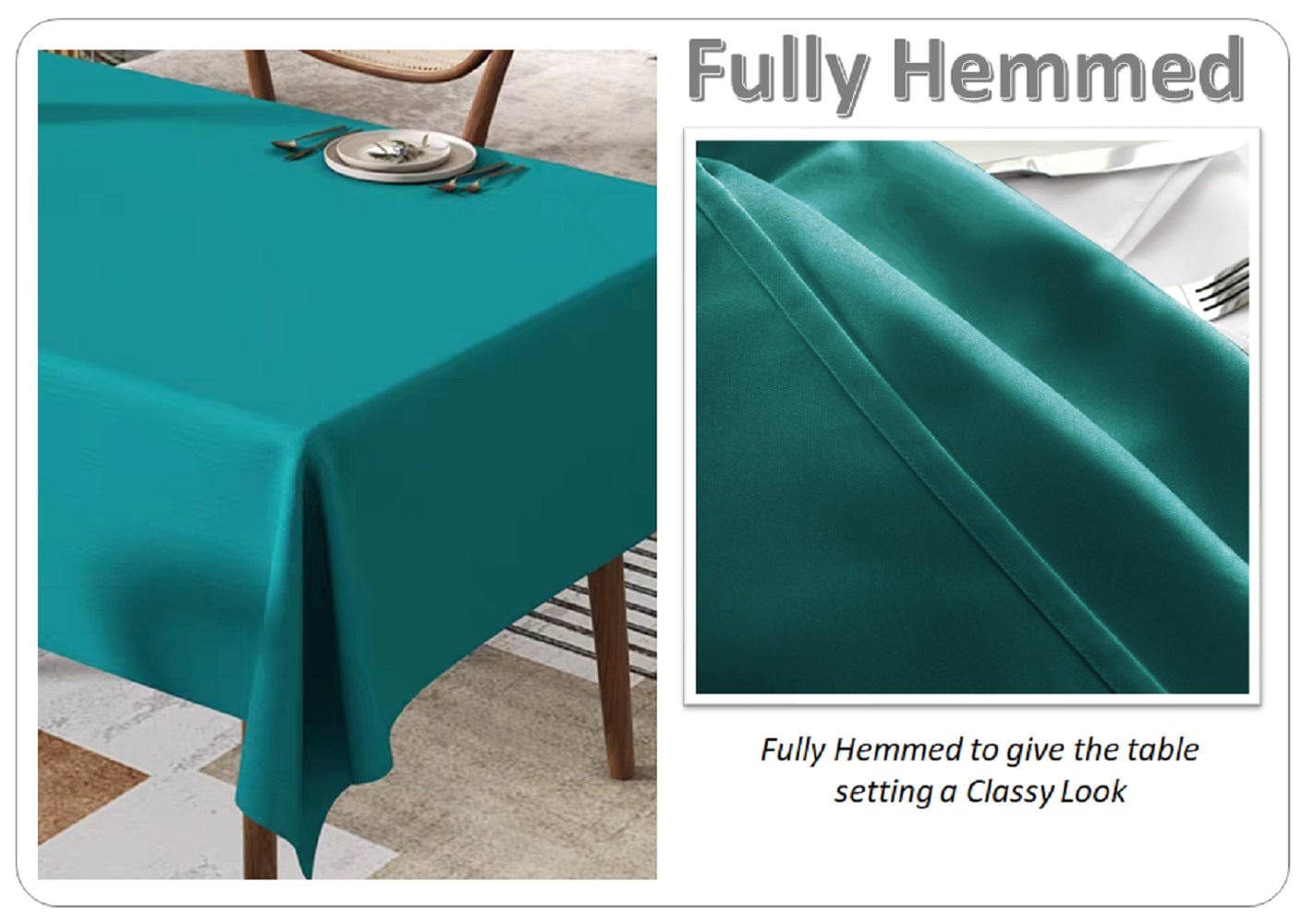 OLIVIA ROCCO Table Cloth Waterproof Polyester Tablecloth Wholesale Manchester UK