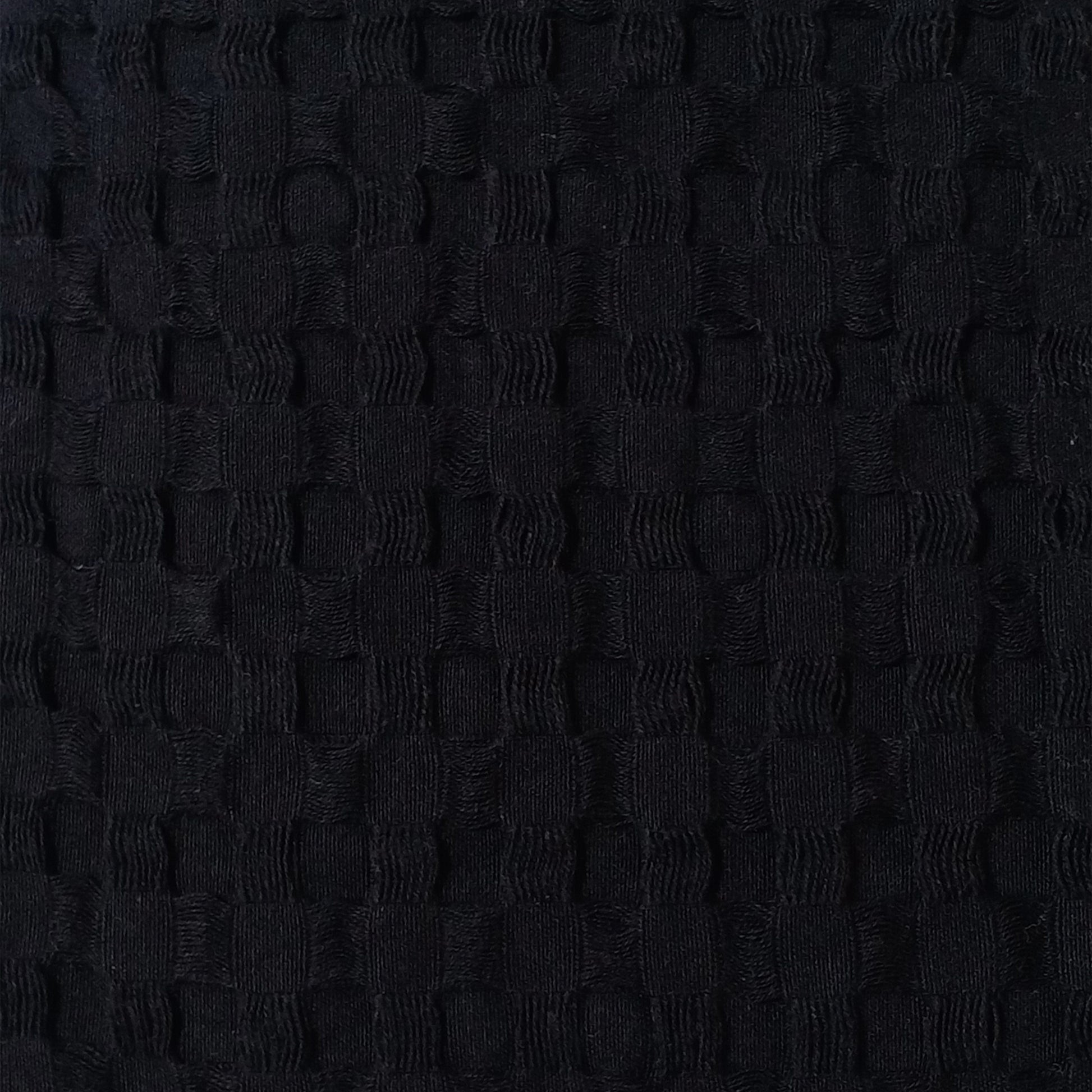 OLIVIA ROCCO Throw 180 x 250 CM / BLACK Florian Checked Throw Blanket Black Bedspread for Sofas Armchairs Sofa Settee Couch Beds & Couches by OLIVIA ROCCO Wholesale Manchester UK