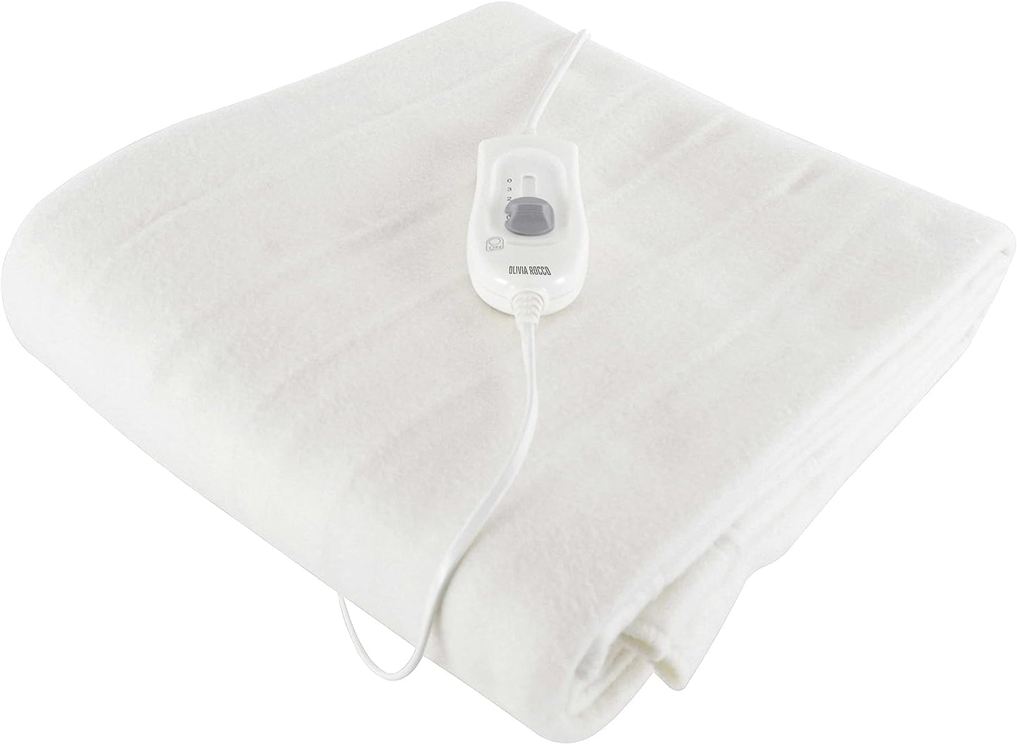 OLIVIA ROCCO Throw SINGLE / WHITE Electric Heated Underblanket Wholesale Manchester UK