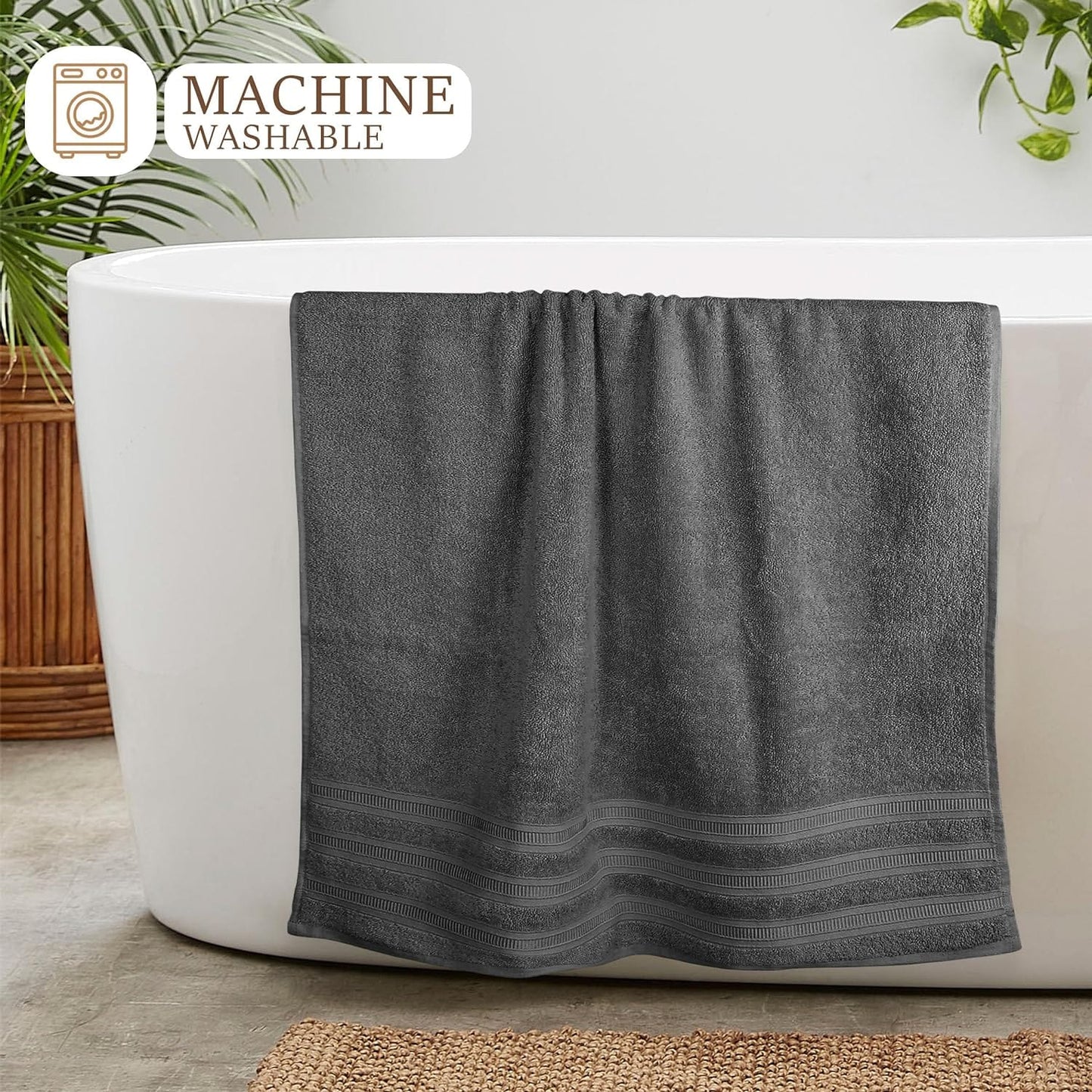 OLIVIA ROCCO Towel Ritz Collection Towel Sets Bale Viscose Stripe Towels Range Highly Absorbent Wholesale Manchester UK