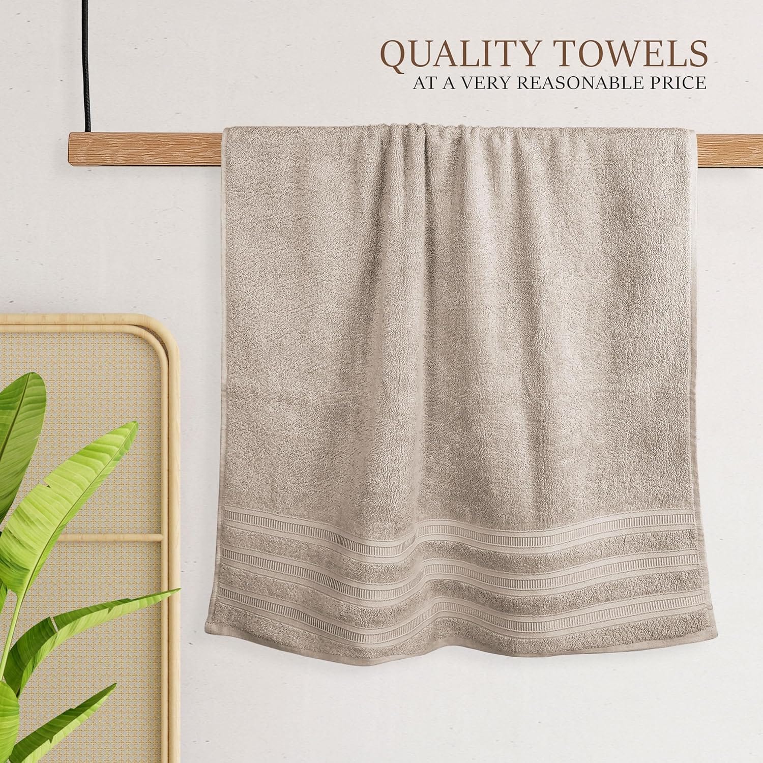 OLIVIA ROCCO Towel Ritz Collection Towel Sets Bale Viscose Stripe Towels Range Highly Absorbent Wholesale Manchester UK