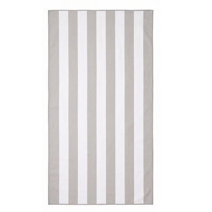 OLIVIA ROCCO Towels STRIPE GREY OLIVIA ROCCO Beach Towels Wholesale Manchester UK