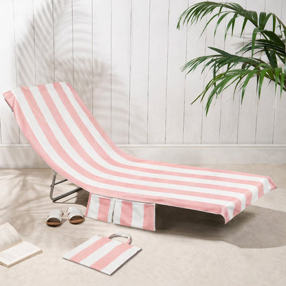 OLIVIA ROCCO Towels STRIPE PINK OLIVIA ROCCO Sun Lounger Beach Towels Wholesale Manchester UK