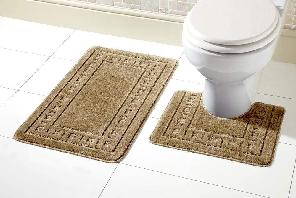 OLIVIA ROCCO basics Bath Mat BISCUIT Miami Bath Mat Set Wholesale Manchester UK
