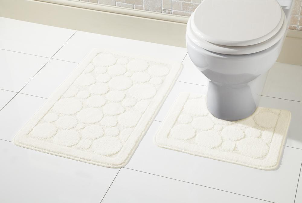 OLIVIA ROCCO basics Bath Mat CREAM Cali Bath Mat Set Wholesale Manchester UK