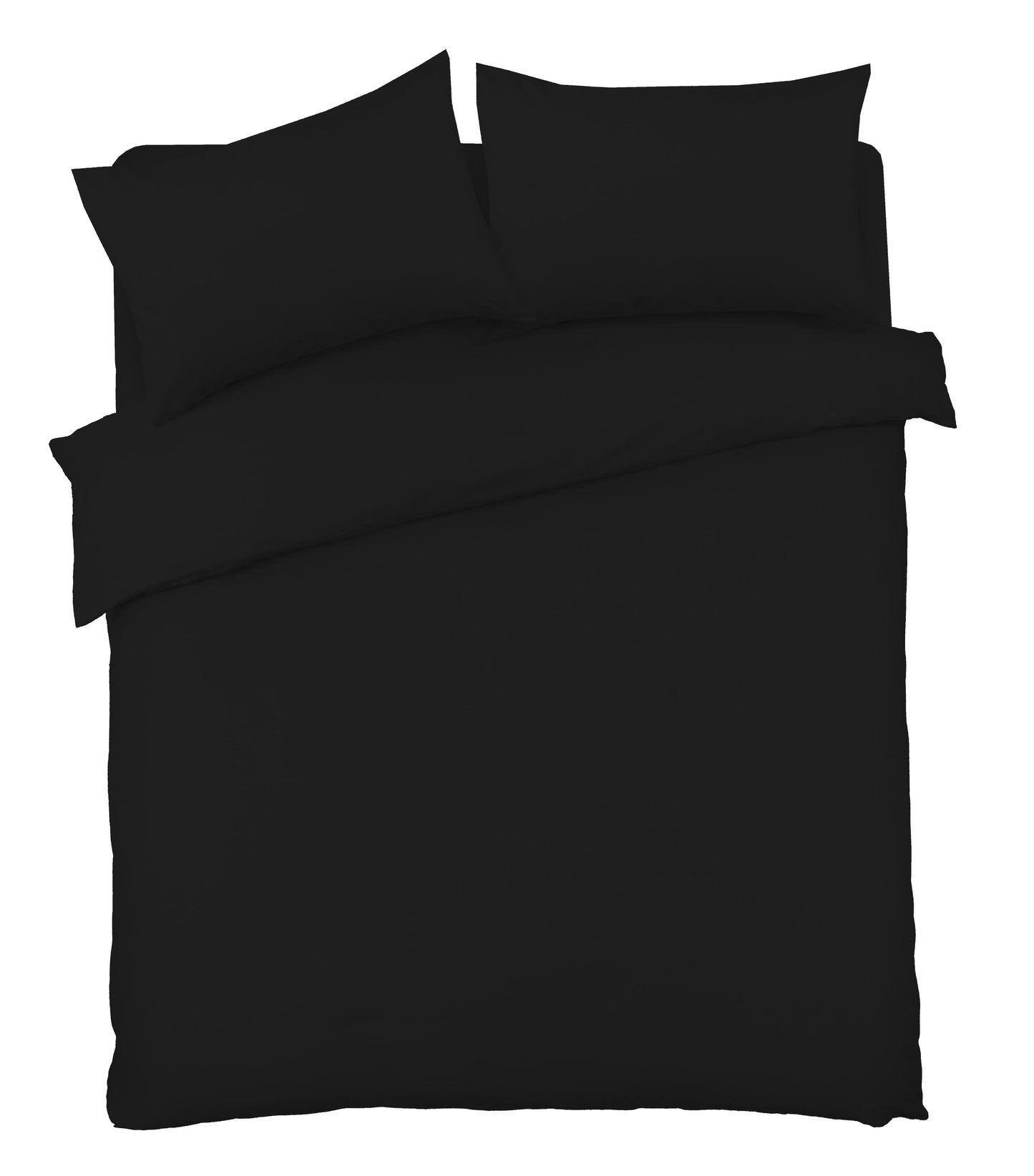 OLIVIA ROCCO basics Duvet Set SINGLE / BLACK Basics Duvet Set Wholesale Manchester UK