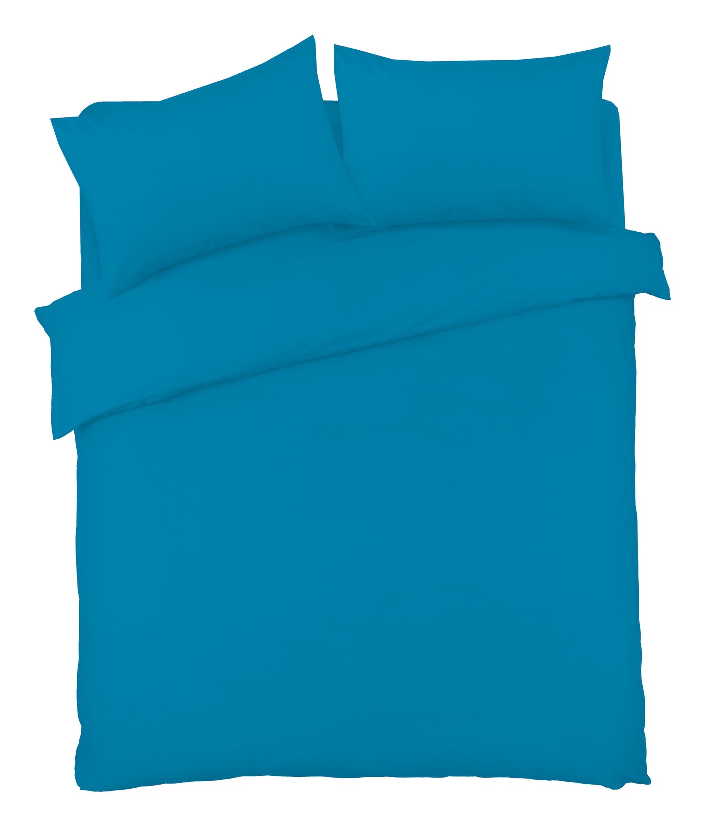 OLIVIA ROCCO basics Duvet Set SINGLE / TEAL Basics Duvet Set Wholesale Manchester UK