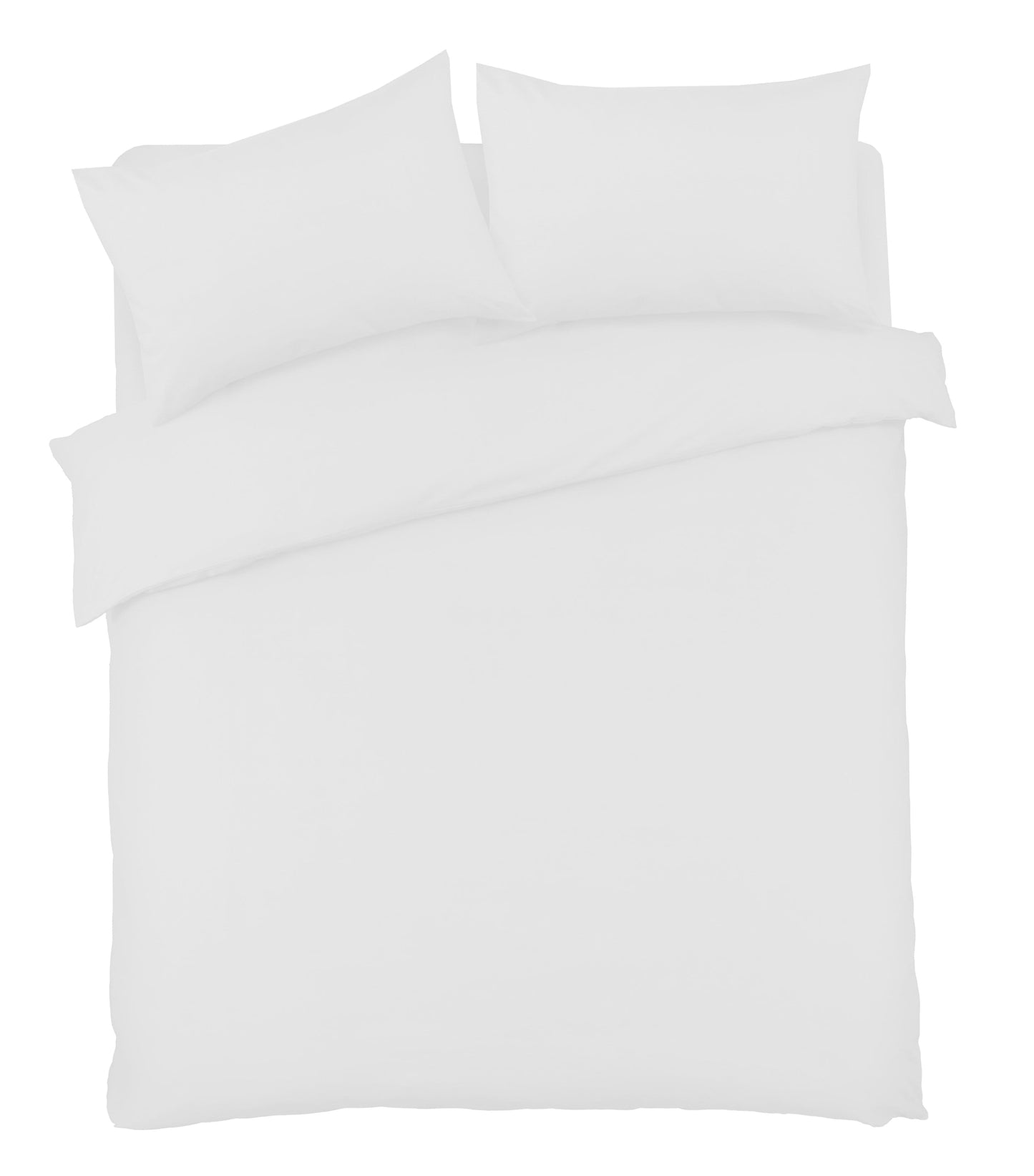 OLIVIA ROCCO basics Duvet Set SINGLE / WHITE Basics Duvet Set Wholesale Manchester UK