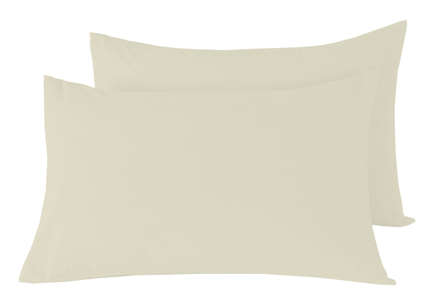 OLIVIA ROCCO basics Fitted Sheet PILLOWCASES / CREAM Basics Fitted Sheet Wholesale Manchester UK