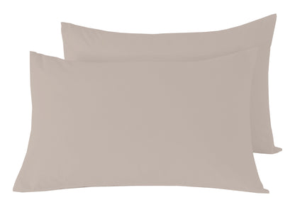 OLIVIA ROCCO basics Fitted Sheet PILLOWCASES / NATURAL Basics Fitted Sheet Wholesale Manchester UK