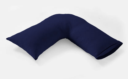 OLIVIA ROCCO basics Fitted Sheet V-PILLOWCASE / NAVY Basics Fitted Sheet Wholesale Manchester UK