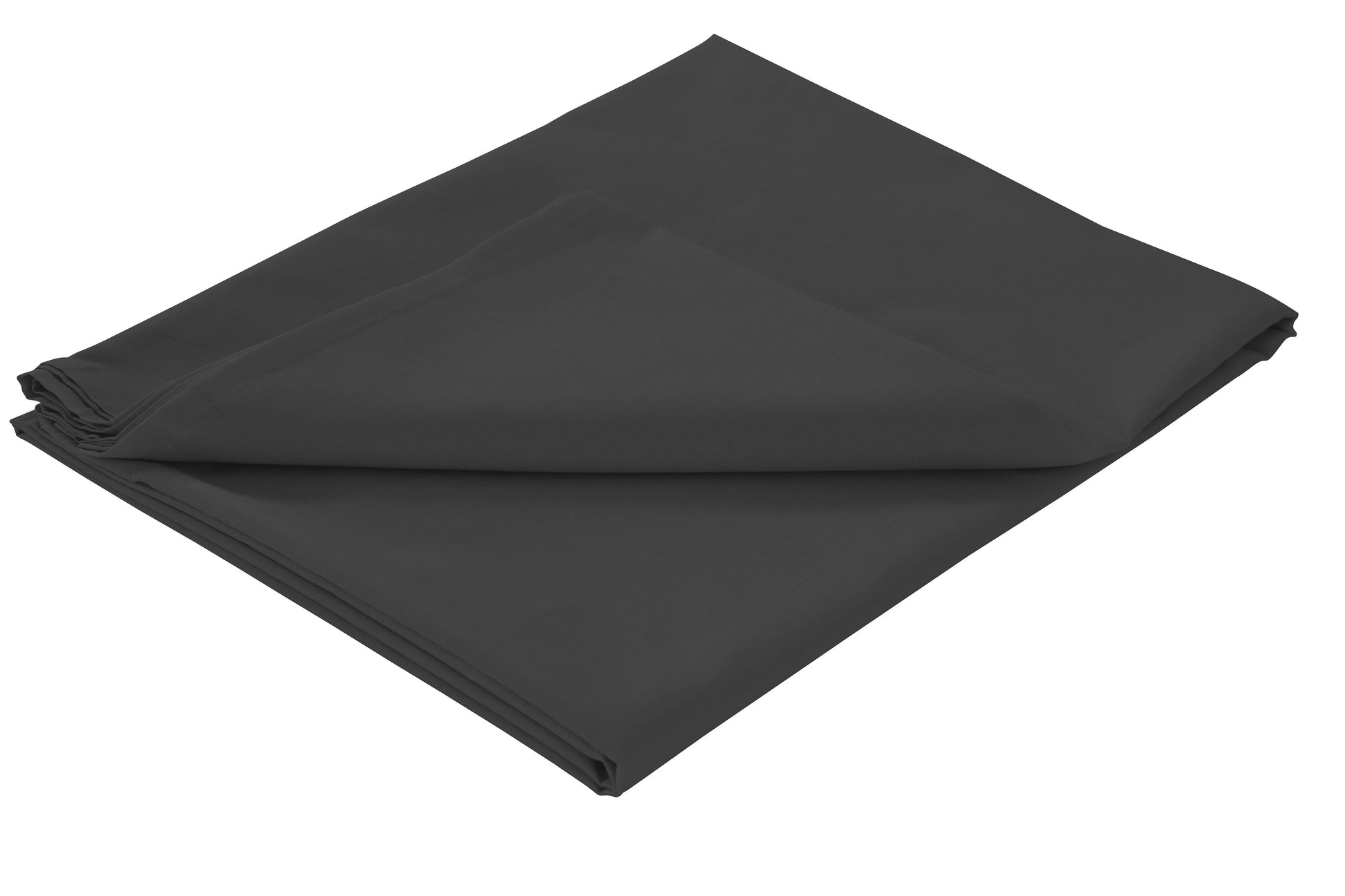 OLIVIA ROCCO basics Flat Sheet SINGLE / CHARCOAL Basics Flat Sheet Wholesale Manchester UK