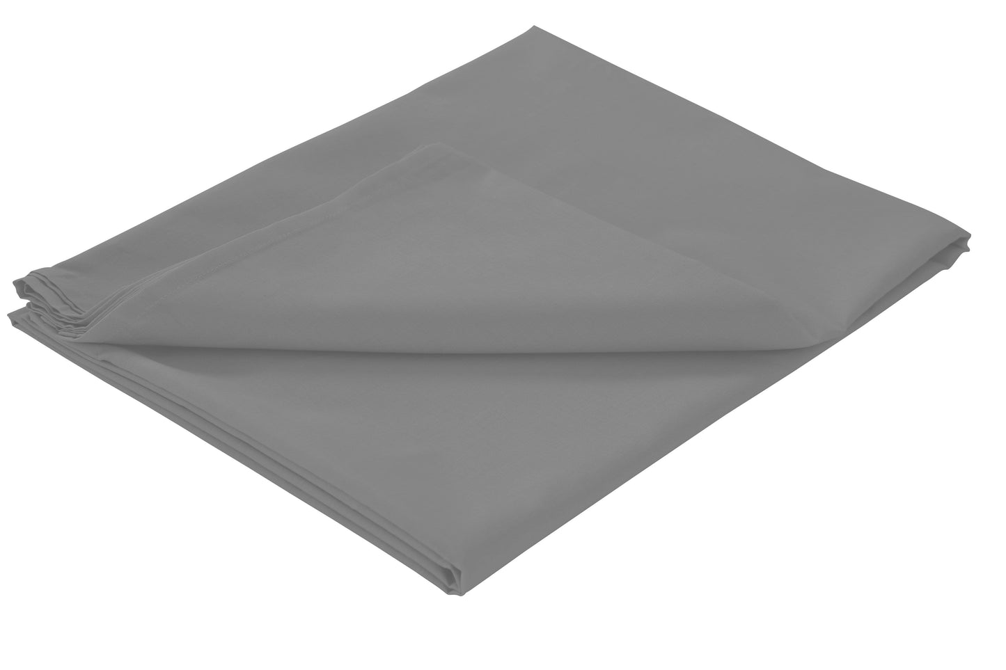 OLIVIA ROCCO basics Flat Sheet SINGLE / GREY Basics Flat Sheet Wholesale Manchester UK