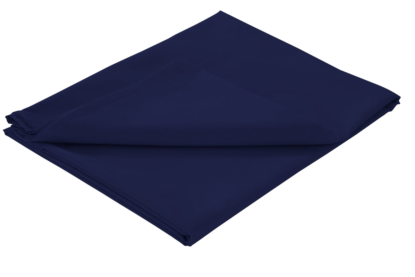 OLIVIA ROCCO basics Flat Sheet SINGLE / NAVY Basics Flat Sheet Wholesale Manchester UK