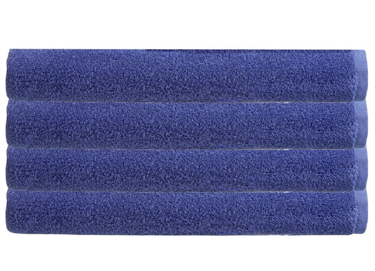 OLIVIA ROCCO basics Towel COBALT Basics 4 Pack Bath Sheet Wholesale Manchester UK