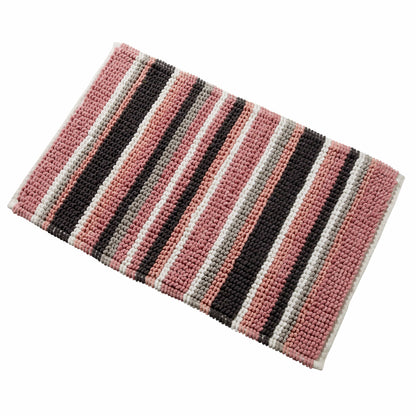OLIVIA ROCCO Bath Mat BLUSH PINK Padstow Stripe Bathmat Wholesale Manchester UK