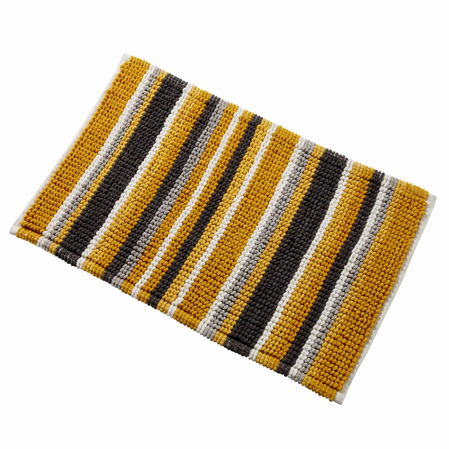 OLIVIA ROCCO Bath Mat OCHRE Padstow Stripe Bathmat Wholesale Manchester UK