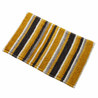 OLIVIA ROCCO Bath Mat OCHRE Padstow Stripe Bathmat Wholesale Manchester UK