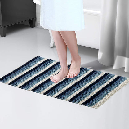OLIVIA ROCCO Bath Mat Padstow Stripe Bathmat Wholesale Manchester UK
