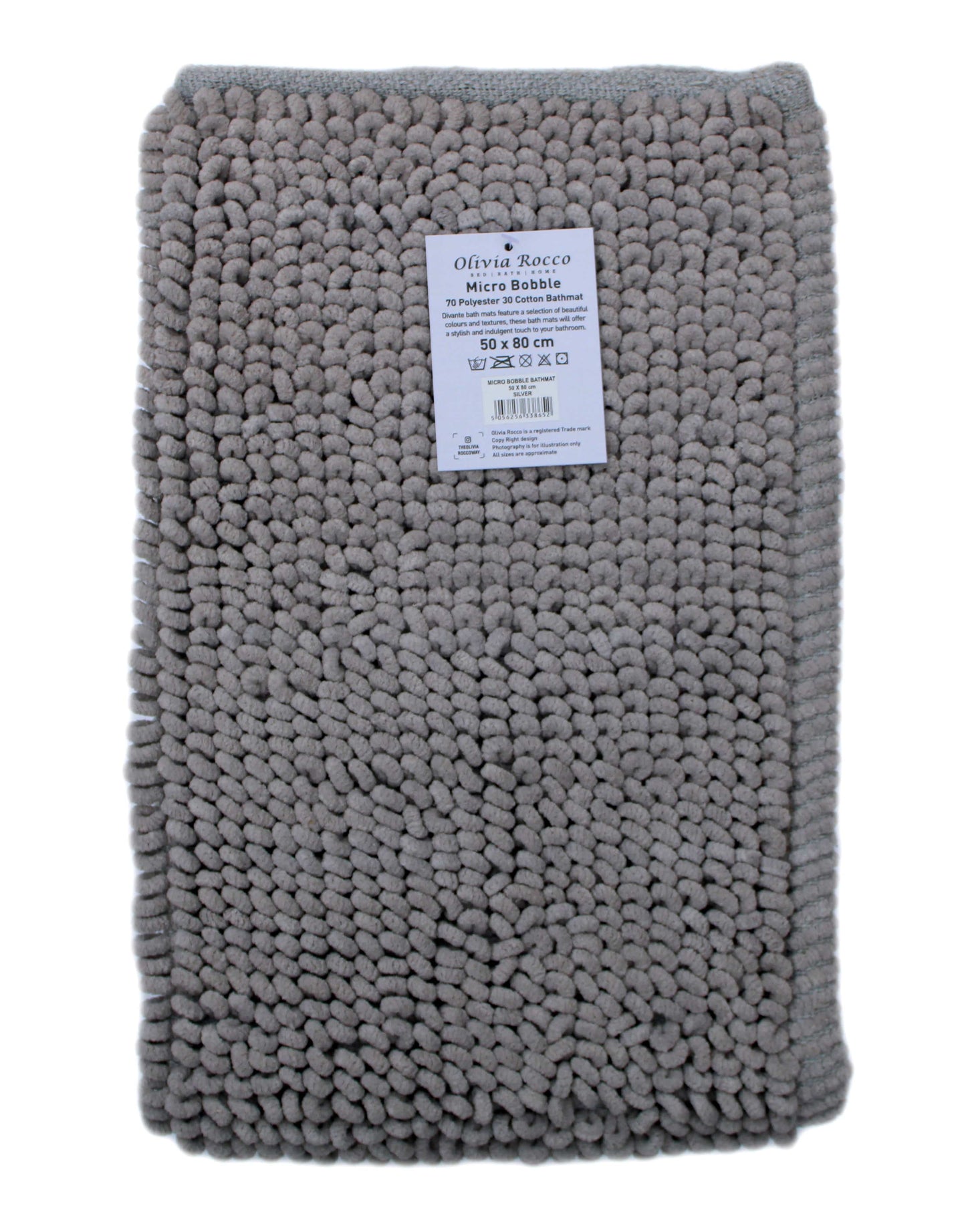 OLIVIA ROCCO Bath Mat Pebbles Micro Bobble Bath Mat Wholesale Manchester UK