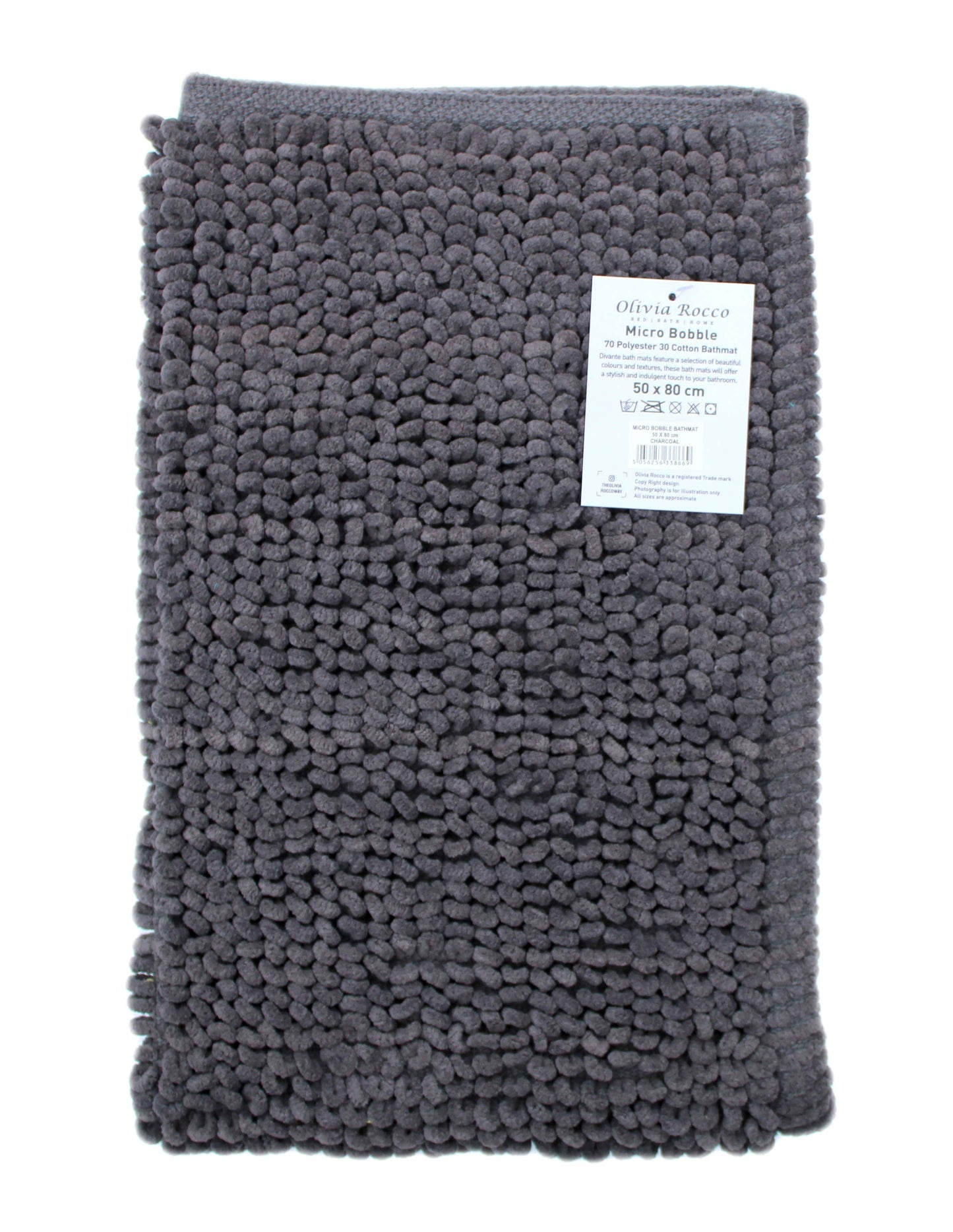 OLIVIA ROCCO Bath Mat Pebbles Micro Bobble Bath Mat Wholesale Manchester UK