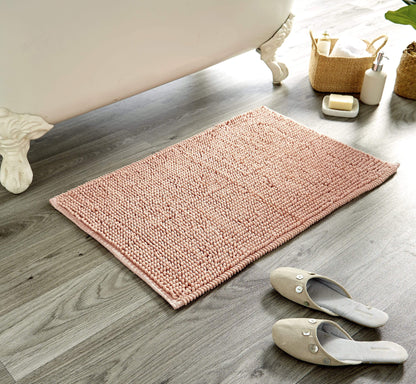 OLIVIA ROCCO Bath Mat PINK Pebbles Micro Bobble Bath Mat Wholesale Manchester UK