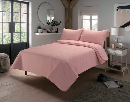 OLIVIA ROCCO Bedspead BLUSH PINK Capri Bedspread Set Wholesale Manchester UK