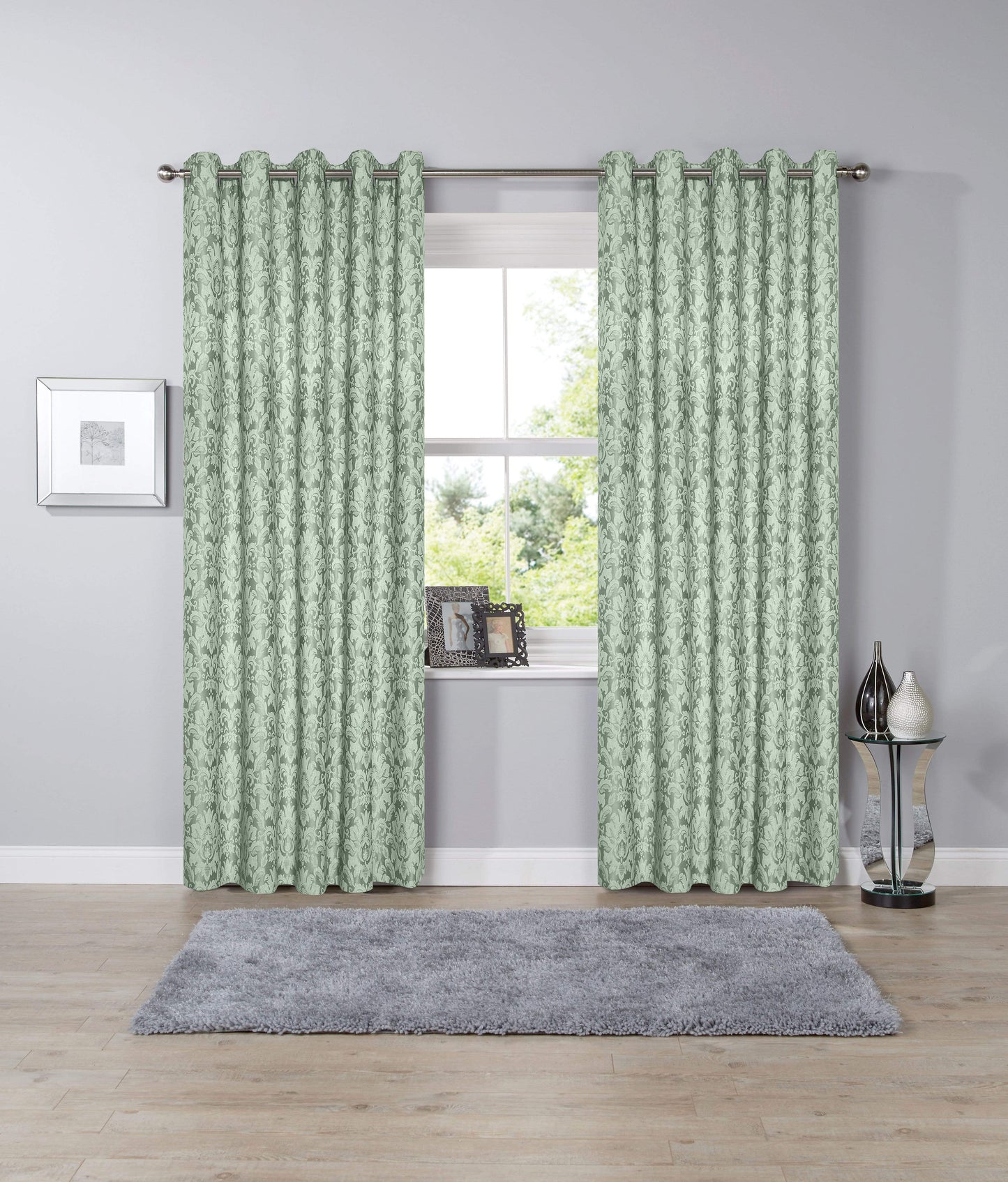 OLIVIA ROCCO Curtain 66” x 72” / DUCKEGG Savoy Woven Jacquard Curtains Wholesale Manchester UK